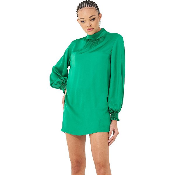 Vestido Colcci Loose OU23 Verde Feminino