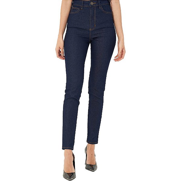 Calça Jeans Colcci Bruna Stretch OU23 Azul Escuro Feminino