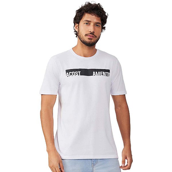 Camiseta Acostamento Waterblock IN23 Branco Masculino