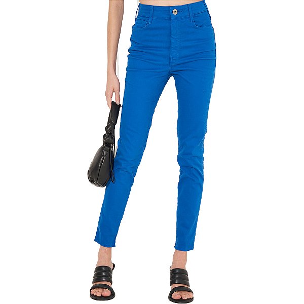 Calça Sarja Colcci Bruna Stretch IN23 Azul Feminino