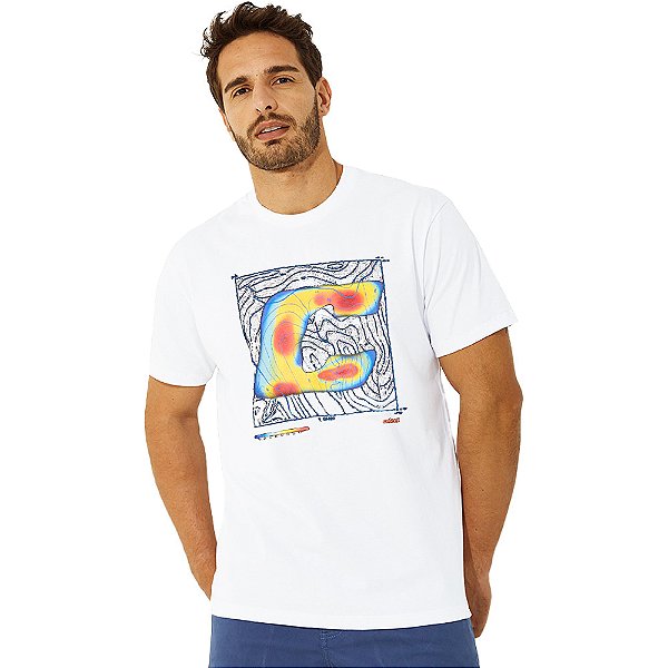 Camiseta Colcci Slim IN23 Branco Masculino