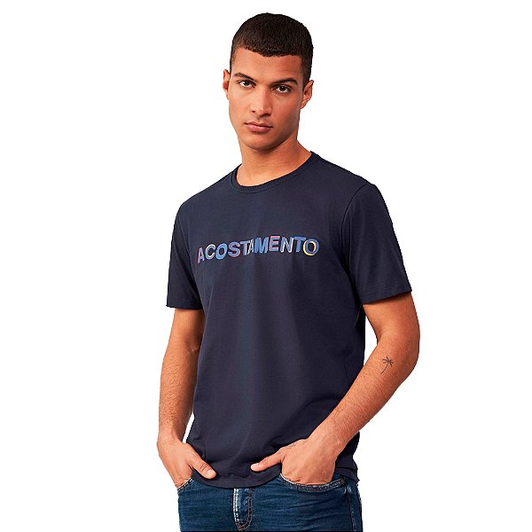 Camiseta Acostamento Touch IN23 Marinho Masculino