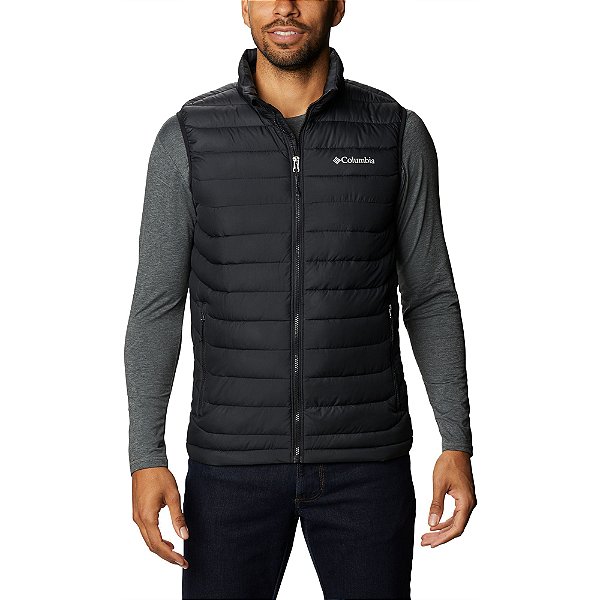 Colete Columbia Powder Lite Preto Masculino
