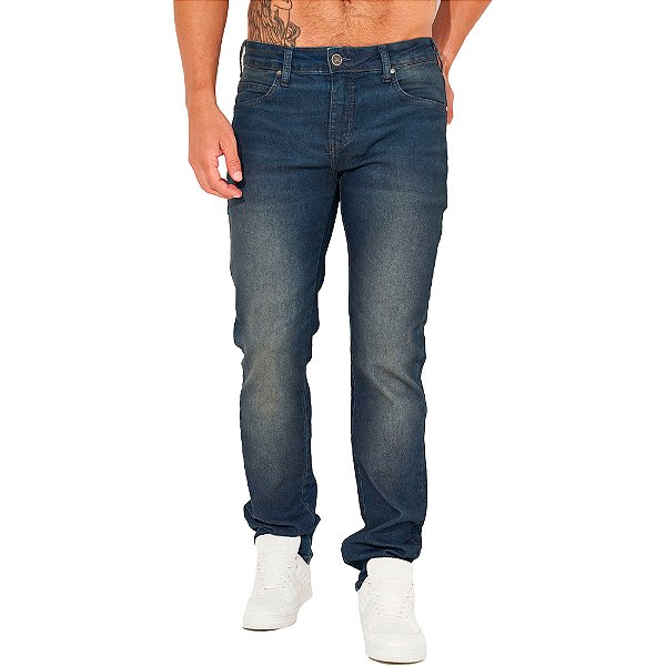 Calça Jeans Colcci John Reta IN23 Azul Masculino