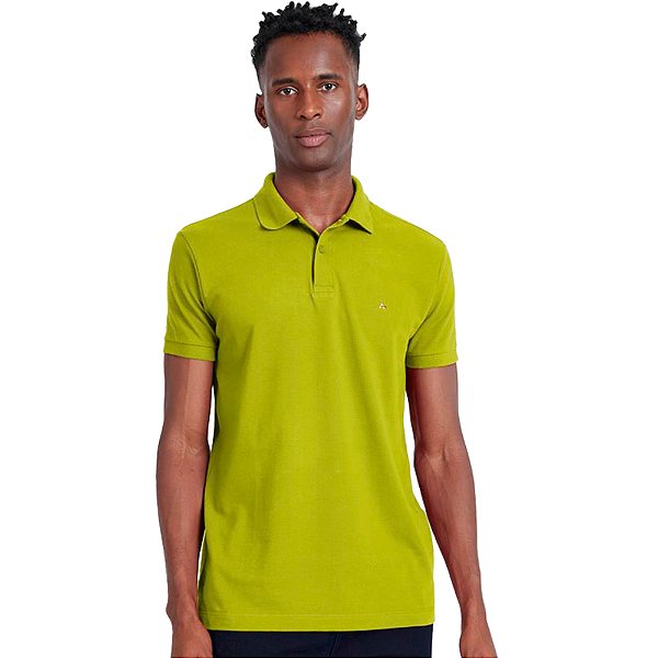 Camisa Polo Aramis Classic IN23 Verde Lima Masculino