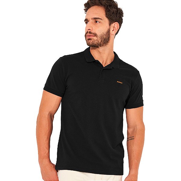 Camisa Polo Colcci Basic IN23 Preto Masculino