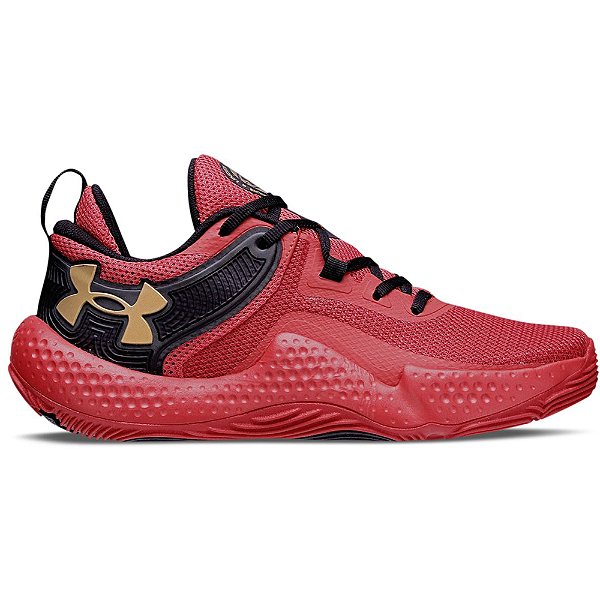 Tênis Under Armour Basket Dagger Vermelho Masculino