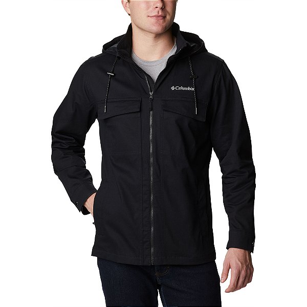 Jaqueta Columbia Tanner Ranch Field Preto Masculino