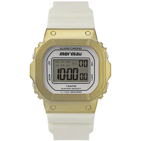 Relógio Mormaii Digital Dourado MO0303C6B Masculino