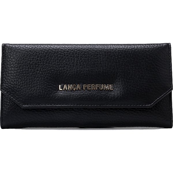 Carteira Couro Lança Perfume AI23 Preto Feminino