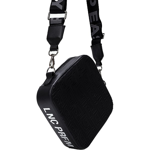 Bolsa Crossbody Easy Lança Perfume Logo AI23A Preto Feminino