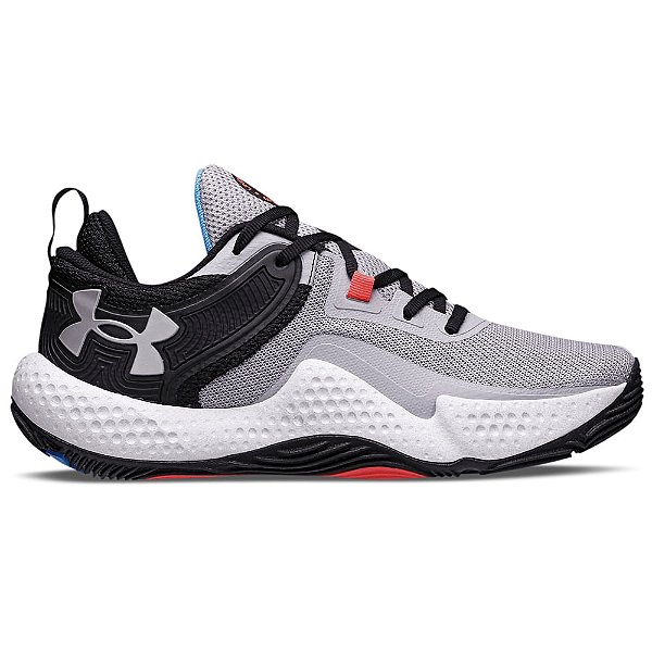 Tênis Under Armour Basket Dagger Cinza Masculino