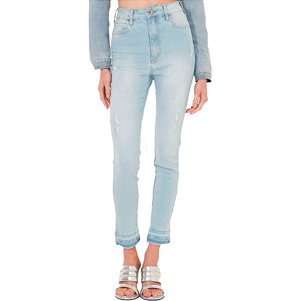 Calça Jenas Colcci Bruna Stretch IN23 Azul Feminino