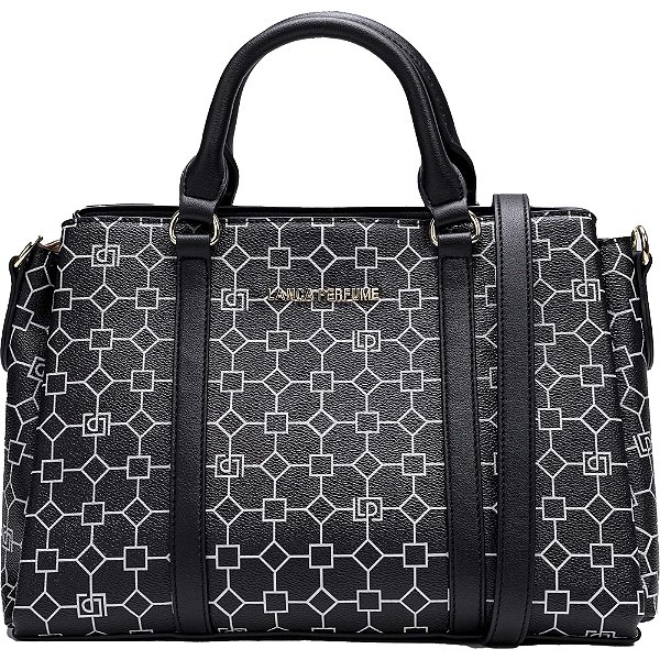 Bolsa Tote Lança Perfume Monograma AI23 Preto Feminino