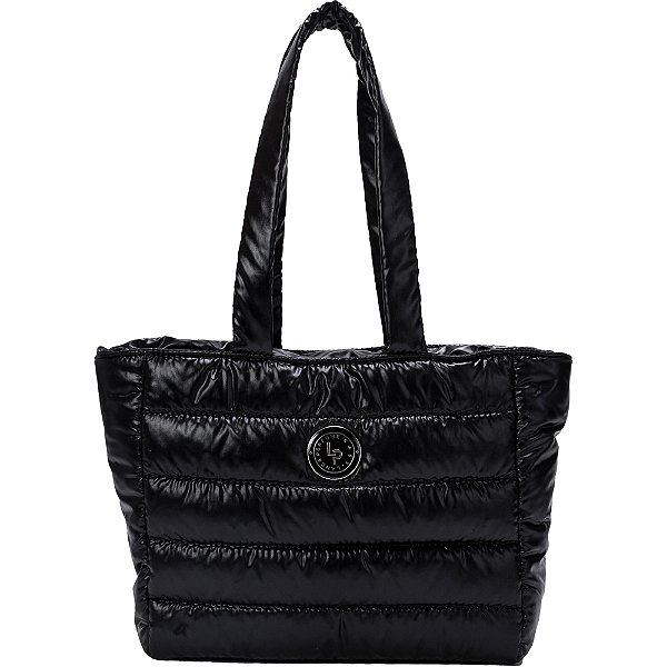 Bolsa Tote Easy Lança Perfume Matelasse AI23 Preto Feminino