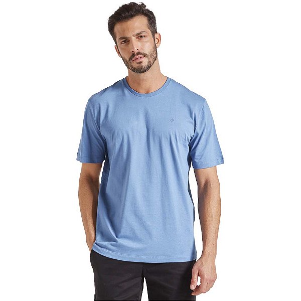 Camiseta Forum Basic Azul Claro IN23 Masculino