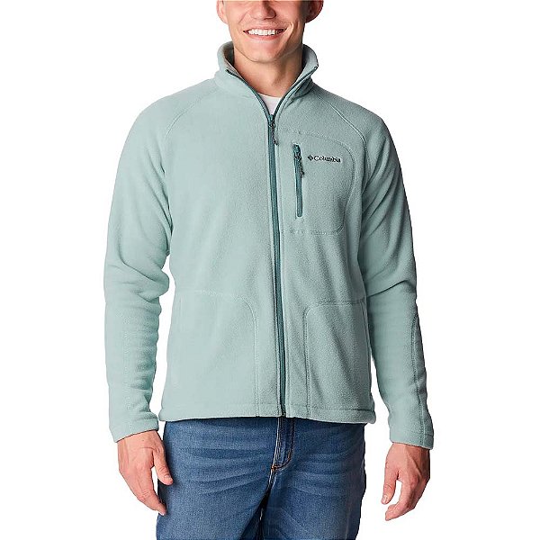 Jaqueta Columbia Fleece Fast Trek 2 Verde Claro Masculino