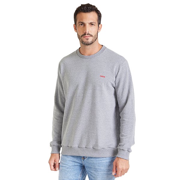 Moletom Forum New Comfort IN23 Grafite Masculino