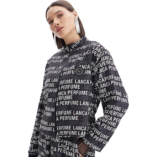 Jaqueta Easy Lança Perfume Mullet AI23 Preto Feminino