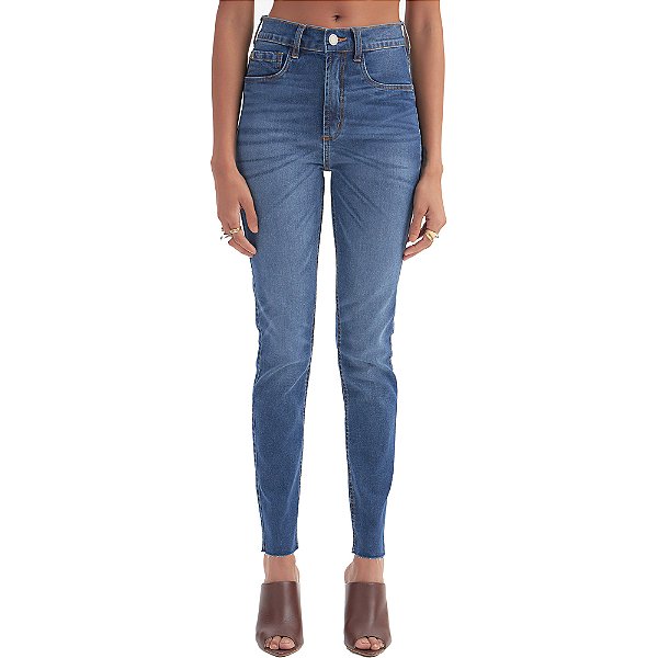 Calça Skinny Lança Perfume Héstia High AI23C Azul Feminino