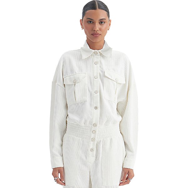 Macacão Lança Perfume Longo AI23 Off White Feminino