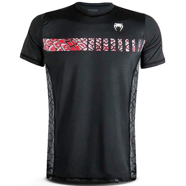 Camiseta Venum Drygear Amazonia Revo 2 Red Preto Masculino