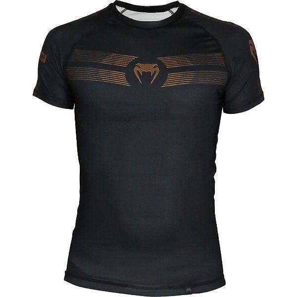 Rashguard Venum No Gi 4 Preto e Marrom Masculino