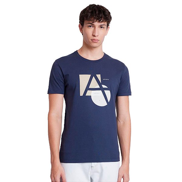 Camiseta Aramis Fusion IN23 Marinho Masculino
