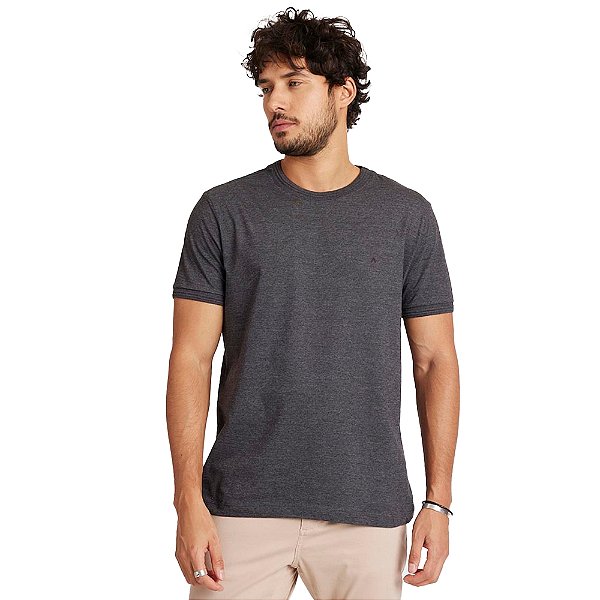 Camiseta Aramis Retilinea IN23 Grafite Masculino
