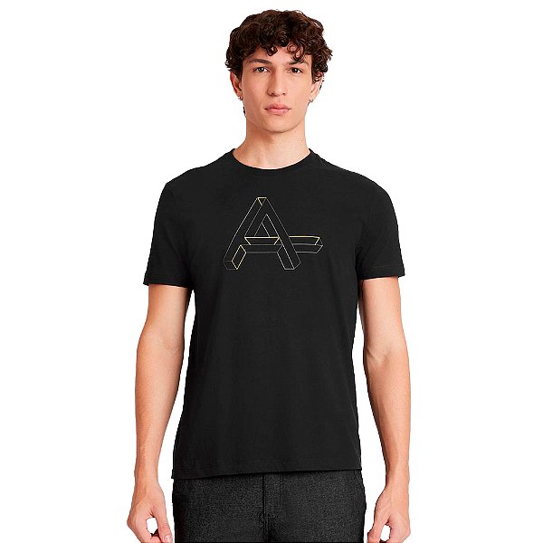 Camiseta Aramis Neon VE24 Preto Masculino