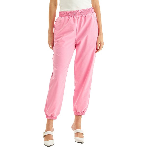 Calça Jogging Easy Lança Perfume Low VE24 Rosa Feminino