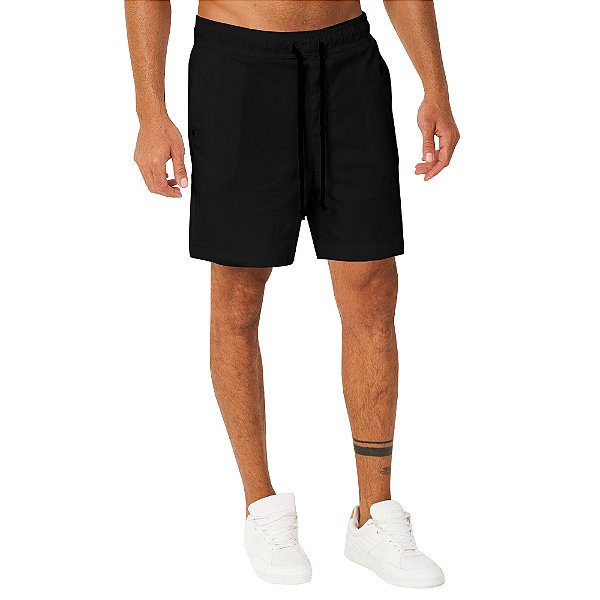 Bermuda Sarja Colcci Relax PR24 Preto Masculino