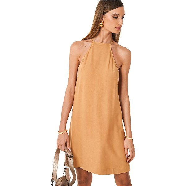 Vestido Colcci Comfort P24 Marrom Feminino