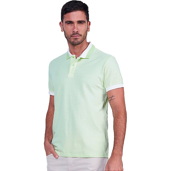 Camisa Polo Colcci Mordern P24 Verde Masculino