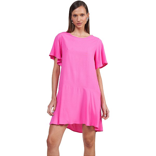 Vestido Colcci Loose P24 Rosa Feminino