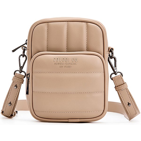 Bolsa Camera Bag Colcci Puff P24 Bege Feminino