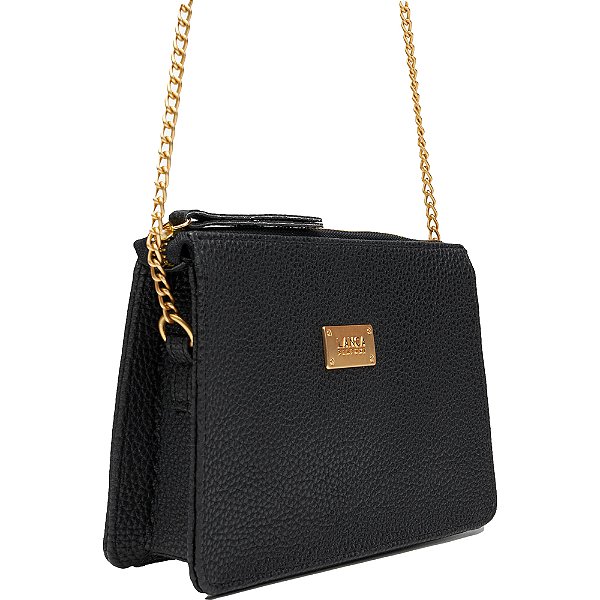 Bolsa Crossbody Lança Perfume VE24 Preto Feminino