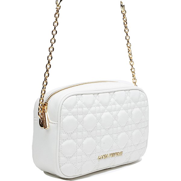 Bolsa Crossbody Lança Perfume Monograma VE24 Branco Feminino