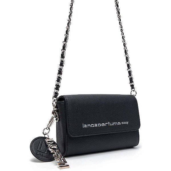 Bolsa Crossbody Easy Lança Perfume VE24 Preto Feminino