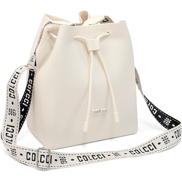 Bolsa Bucket Colcci Chicago P24 Off White Feminino