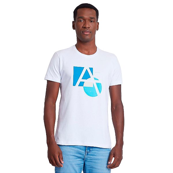 Camiseta Aramis Color Fusion VE24 Branco Masculino