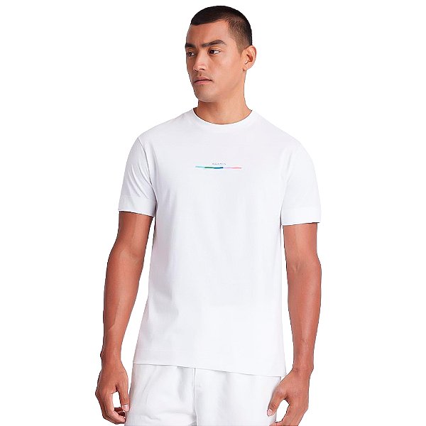 Camiseta Aramis Faixa VE24 Branco Masculino