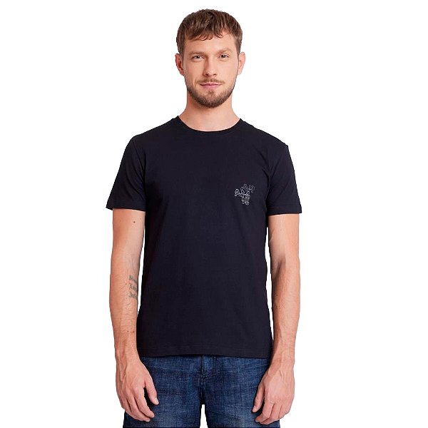 Camiseta Aramis Deslocado VE24 Preto Masculino