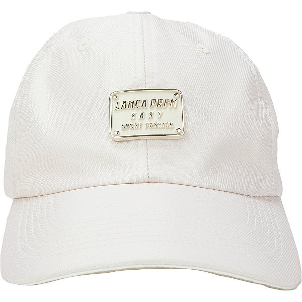 Boné Easy Lança Perfume Metal VE24 Off White Feminino