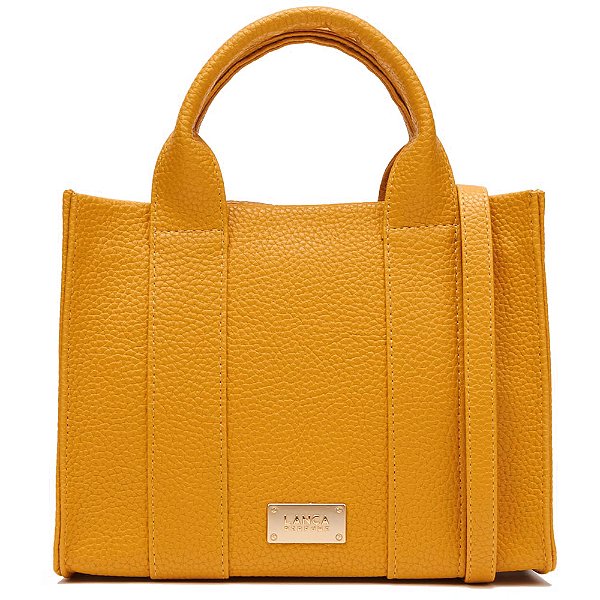 Bolsa Tote Lança Perfume VE24 Amarelo Feminino