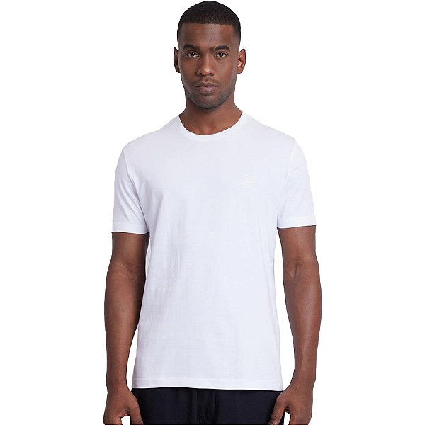 Camiseta Aramis Logo Arestas VE24 Branco Masculino