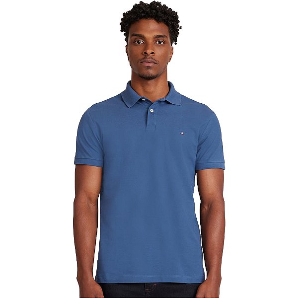 Camisa Polo Aramis Piquet Basic VE24 Marinho Masculino