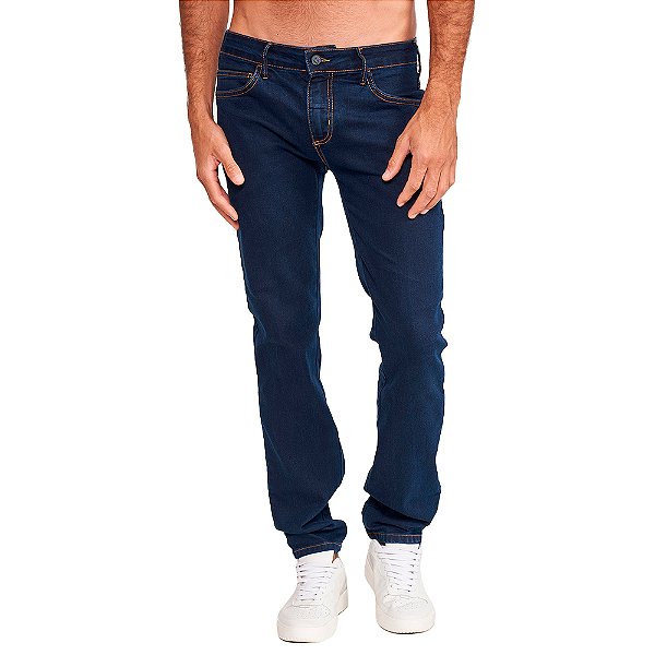 Calça Jeans Colcci Alex Slim VE24 Azul Indigo Masculino