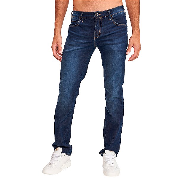 Calça Jeans Colcci Alex Slim VE24A Azul Masculino
