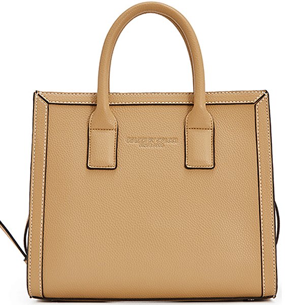 Bolsa Tote Colcci Pesponto VE24 Bege Feminino